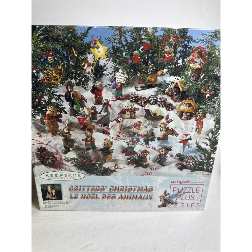 Critters Christmas Puzzle by Springbok | 1000‎ Pieces